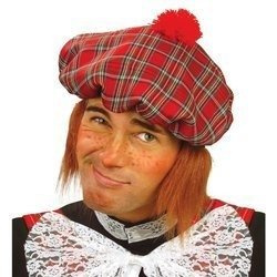 CZAPKA SZKOTA W KRATĘ