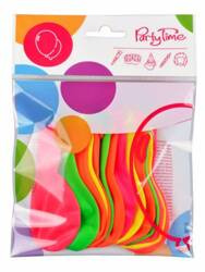 BALONY NEONOWE 30 SZTUK 24CM