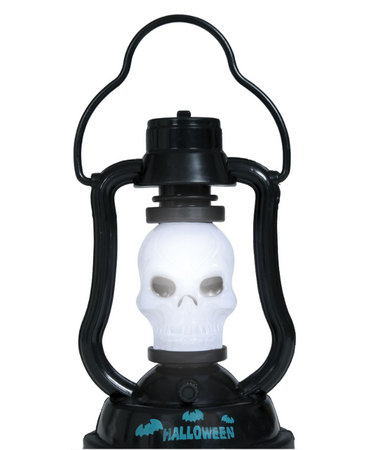 LATARNIA Z CZASZKĄ 15 CM