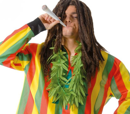 NASZYJNIK LIŚCIE MARIHUANY