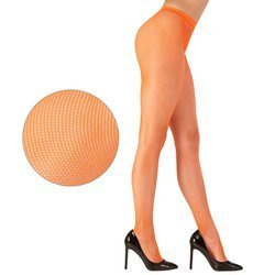 RAJSTOPY KABARETKI NEONOWE POMARAŃCZOWE