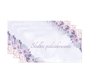 NAKLEJKI NA PUDEŁKA NA CIASTO LAWENDOWE 30 SZT