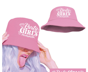 KAPELUSZ RÓŻOWY "PARTY GIRLS"