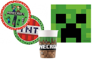 ZESTAW MINECRAFT 3 ELEMENTY