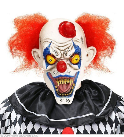 MASKA PRZERAŻAJĄCEGO KLAUNA