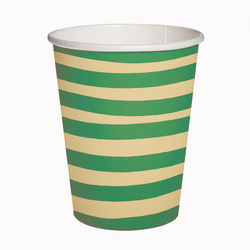 KUBECZKI PAPIEROWE BRUSH STROKES 0,25L 10 SZT.