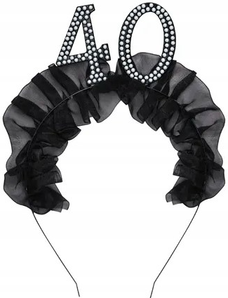 OPASKA CYFRA 40 Z FALBANKĄ I PEREŁKAMI