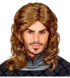 PERUKA RYCERZ ŚREDNIOWIECZNY