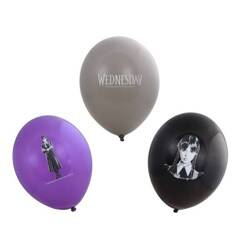BALONY LATEKSOWE WEDNESDAY 6 SZT. 27 CM