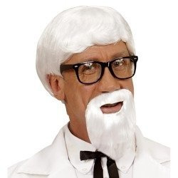 ZESTAW PERUKA I BRODA KENTUCKY KFC