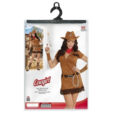 STRÓJ KOWBOJKI BRĄZOWY