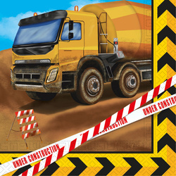 SERWETKI PAPIEROWE BUDOWA  20 SZT.