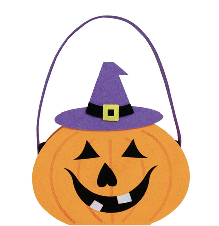 FILCOWY KOSZYCZEK DYNIA 16X18 CM