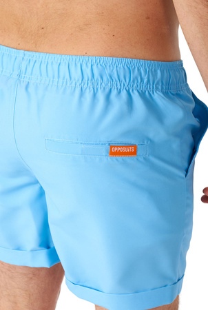 ZESTAW LETNI MĘSKI NIEBIESKI OPPOSUITS