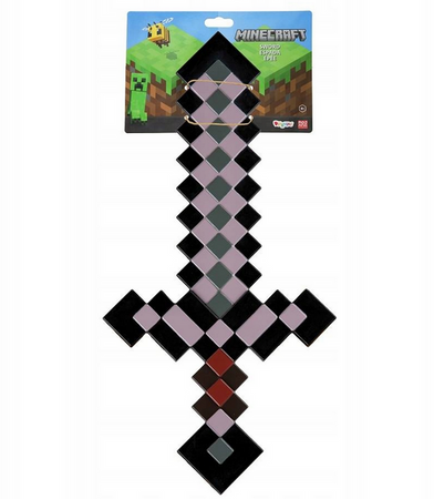 MIECZ NETHERYTOWY MINECRAFT LICENCJA