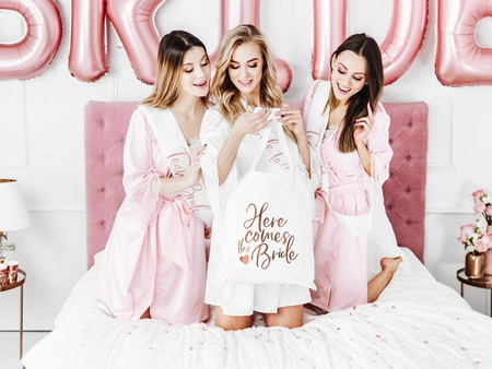 TORBA BAWEŁNIANA- HERE COMES THE BRIDE