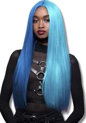 PERUKA NIEBIESKA ULTRA VAMP MANIC PANIC