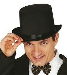 CYLINDER CZARNY RETRO