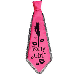 KRAWAT PARTY GIRL RÓŻ