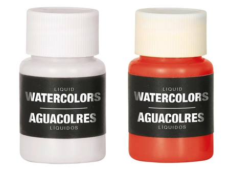 ZESTAW FARBKI DO CIAŁA BIAŁA I CZERWONA 2 SZT