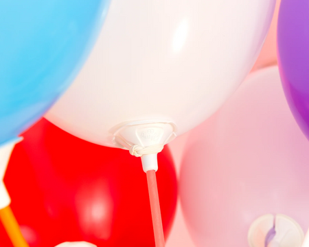 PATYCZKI DO BALONÓW Z ZATYCZKAMI 10 SZT