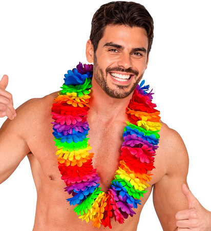 NASZYJNIK HAWAJSKI KOLOROWY