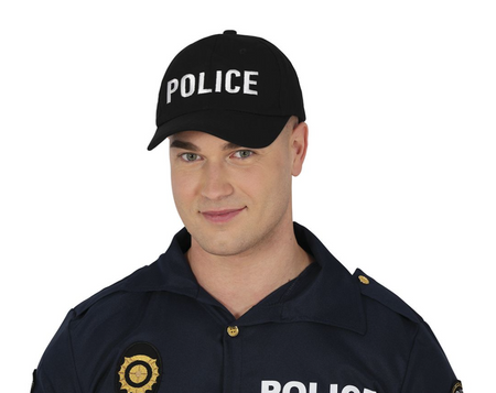 CZAPKA POLICE CZARNA