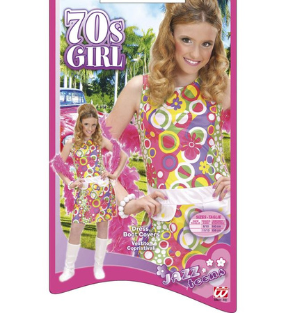 Pk 4 "70s GIRL" (dress, boot covers)