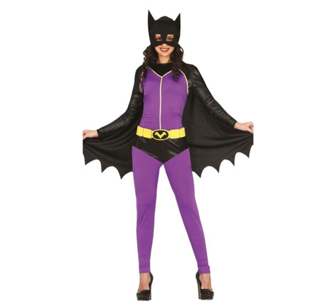 STRÓJ DAMSKI NIETOPERZ FIOLETOWY 