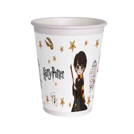 KUBECZKI PAPIEROWE HARRY POTTER 255 ML 8 SZT 