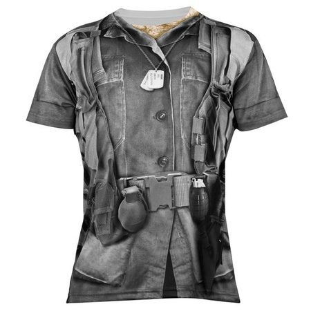 Koszulka Żołnierz Żołnierza nadruk 3D