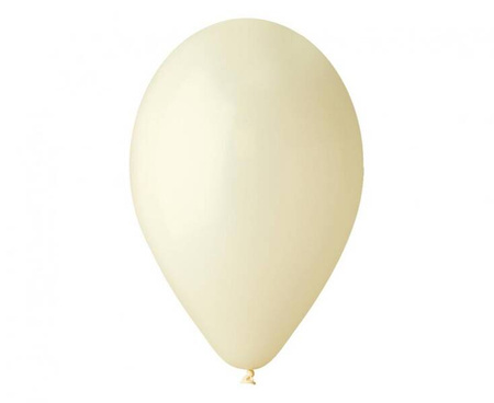 BALONY LATEKSOWE PASTELOWE KOŚĆ SŁONIOWA 30 CM 100 SZT