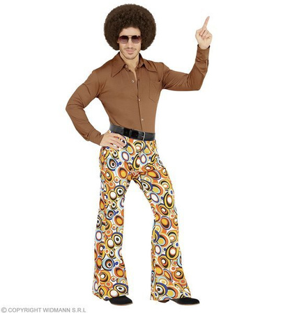 SPODNIE DISCO BĄBELKI