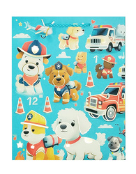 TORBA PAPIEROWA PSI RATOWNICY 32 X 26 X 10 CM