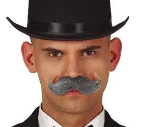 WĄSY ANGIELSKIE SZARE