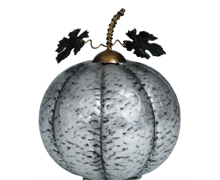 DYNIA METALOWA HALLOWEEN Z LAMPKĄ LED