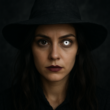 SOCZEWKI TYGODNIOWE BIAŁO-CZARNE 