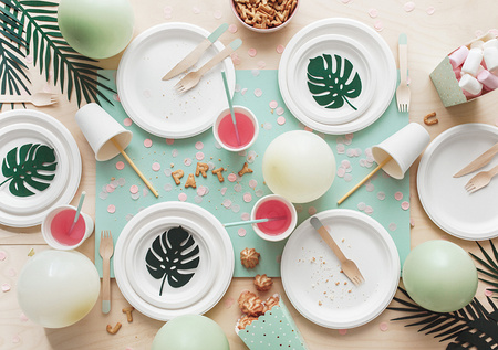 BALONY STRONG 27 CM PASTEL PISTACJA 50 SZT