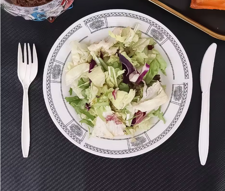 WIDELCE WIELORAZOWE BIAŁE 18 CM 8 SZT