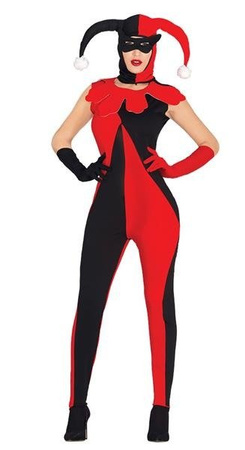 STRÓJ PANI BŁAZEN CZERWONO-CZARNY