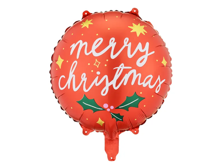 BALON FOLIOWY MERRY CHRISTMAS 45 CM