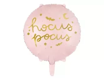 BALON FOLIOWY HOCUS POCUS 45 CM RÓŻOWY