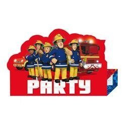 KARTY ZAPROSZENIOWE STRAŻAK SAM