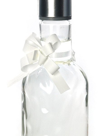 Wstążki ściągane, biały, 1cm (1 op. / 50 szt.)