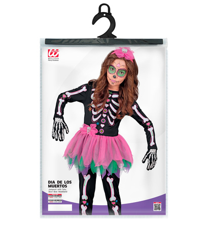 STRÓJ DZIECIĘCY LOS MUERTOS SZKIELET