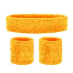 ZESTAW OPASEK POMARAŃCZOWYCH LATA 80