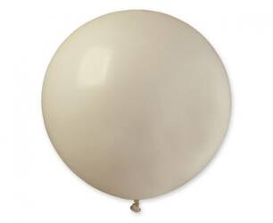BALON LATEKSOWY KULA PASTEL LATTE 80 CM