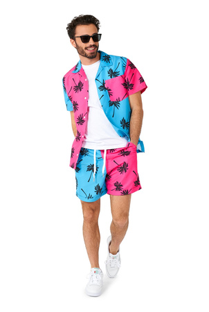 ZESTAW LETNI MĘSKI PARALLEL PALM PALMY OPPOSUITS