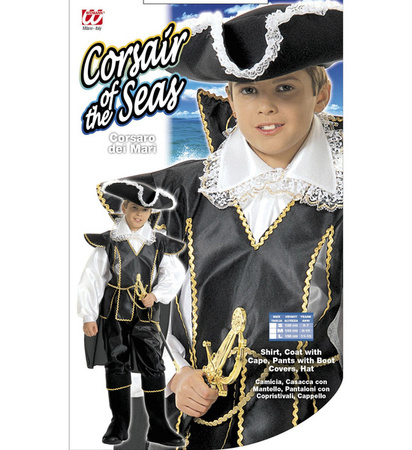 STRÓJ KORSARZ CZARNY