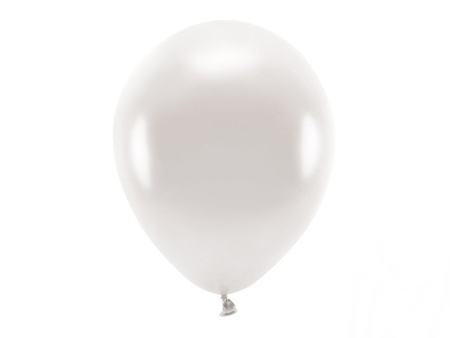 BALONY ECO 30 cm METAL. PERŁOWY 10 szt
